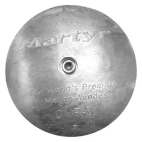 Cmr03 Cmp Group Martyr - 3.75 Inch O.d Zinc Rudder/trim Tab Anode With Allen Screw