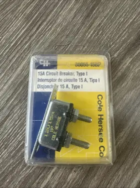30055-15bp Cole Hersee C92 Genuine Circuit Breaker Oem New Factory Boat Parts