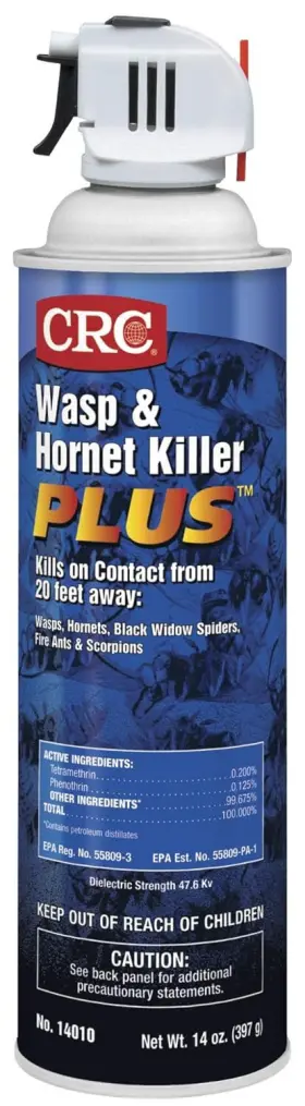 14010cs Crc 14010 Wasp And Hornet Killer Plus 20 Ft Spray Instant Knockdown 14oz