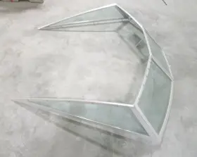 Gb691168718 Crestliner 1973 Crusader 17 Ft Boat Windshield Window Walk Through 74 1/2 Inch Wide #3 Gb691168718 Crestliner 1973 Crusader 17 Ft Boat Windshield Window Walk Through 74 1/2 Inch Wide #3