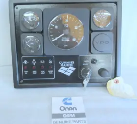 3957750 Cummins Ws Onan Marine Instrument Panel Oem Used Factory Boat Parts