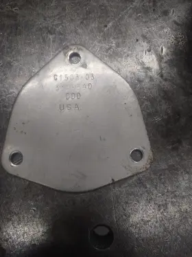 G1503 Cummins Cover Plate For A Sherwood Seawater Pump