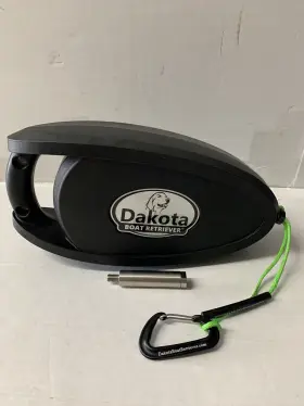Dk1000 Dakota Automatic Boat Retriever Rope Made In Usa-lightly Used-rare