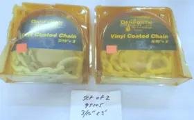 95105 Danforth A26 Chain 3/16 Inch X3 Set Of 2 Oem Factory New Boat Parts