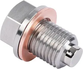 Deefill 652401818564 M14 X 1.5 Magnetic Oil Drain Plug Stainless Steel
