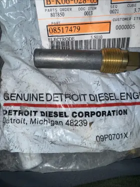 08517479 Detroit Diesel A5a Electrode Assembly Oem New Factory Boat Parts