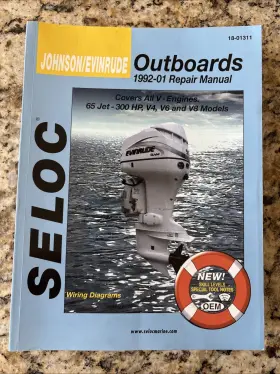 18-01311 Dometic Seloc Marine Manual Johnson/evinrude 1992-2001 Outboard V4 V6 V8