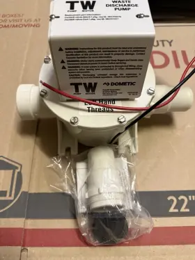 Ts12 Dometic Sealand Series Waste Discharge Pump 12 Volt Dometic.brand New