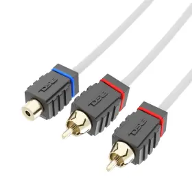 Mofcr-1f2m Ds18 810005187473 Marine Tinned Ofc Rca Cable - 1 Female To 2 Male