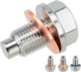 M12x1.25 Dsnaduo D1-m12-1 1pc Stainless Steel Magnetic Engine Oil Drain Plug Fit M12x1.25 Dsnaduo D1-m12-1 1pc Stainless Steel Magnetic Engine Oil Drain Plug Fit