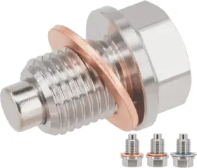 D1-m14-1 Dsnaduo 1pc M14x1.5mm Stainless Steel Engine Magnetic Oil Drain Plug Fits For M14x1.5 D1-m14-1 Dsnaduo 1pc M14x1.5mm Stainless Steel Engine Magnetic Oil Drain Plug Fits For M14x1.5