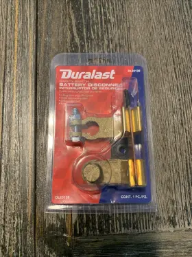 Dl20138 Duralast Safety Switch Battery Disconnect New In Package