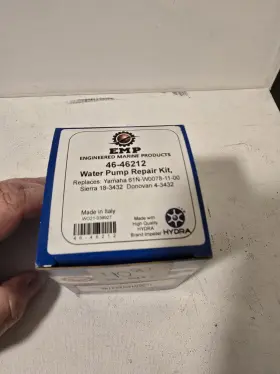 46-46212 Emp Marine Water Pump Repair Kit New Boat