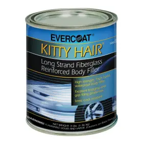 100868 Evercoat 868 Kitty Hair Long Strand Fiverglass Reinforced Body Filler Quart