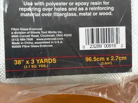 100918 Evercoat New Sea-glass Fiberglass Cloth 38 Inch X 3 Yds./package #3