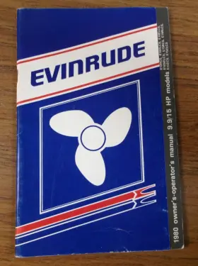 208679 Evinrude Oem Outboard 1980 Owners Manual 9.9/15 Hp Models Pn