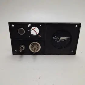 312695 Evinrude Johnson Omc Dash Panel With Ignition And Key Oem