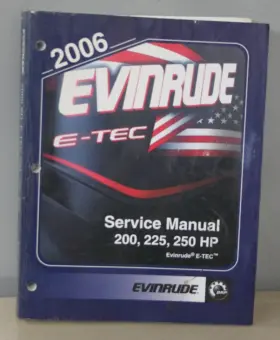 5006586 Evinrude Used 2006 Outboard Service Manual E-tec For 200 225 250 Hp