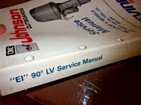 507951 Evinrude 1991 Ei Johnson Outboard 120 - 300 Hp 90 Loop V Factory Manual #3