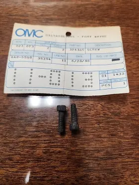 0324365 Evinrude Johnson Omc R74 Genuine 324365 Screw Oem New Factory Boat Parts