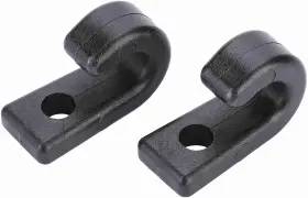 Evtscanqae8prz5dm Evtscan 1 Pair Durable Plastic J Shape Screws Lashing Hook Hooks For