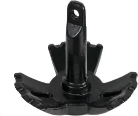 3006.6791 Extreme Max Boattector Vinyl-coated 3-fluke River Anchor - 40 Lbs