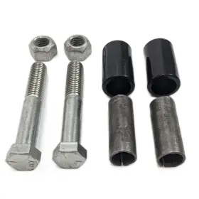 Ez Loader 724901313976 Boat Trailer Leaf Spring Bolt And Bushing Mounting Kit Black