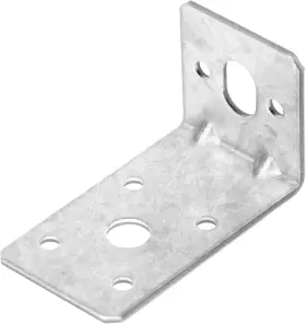 Mw72-t20 Fanmao 20 Pcs 2-3/4 Inch X 1-5/8 L Right Angle Bracket 90 Degree Reinforce Silver