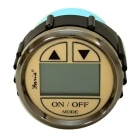Ds0021a Faria Pewter / Beige 2 Inch Boat Depth Finder Gauge