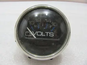 Vp9154a Faria A25d Voltmeter Chesapeake Black 2 Inch Oem Used Factory Boat Parts