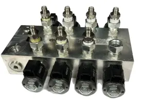 302-031 Fasse Remote Master Hydraulic 10 Port Valve Kit #2