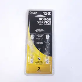 Bpq150t3clsrs2 Feit Electric Heavy Duty Rough Service Halogen X2 Bulbs 150 Watts