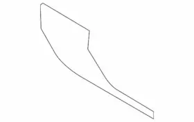 Gl3z-1620000-aa Ford Oem New 2015-2017 F-150 Right Front Door Decal Stripe