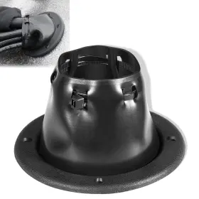 Gp2211 G-power Marine Cable Boot Black For Wire Management Waterproof Anti-corrosion Dia 4 2/5 Inch