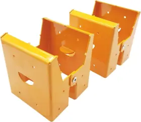 Ym1023 Gabasinover Set Of 2 Steel Sawhorse Brackets Saw Support Bracke For Use With Yellow