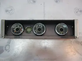 Gb515094188 Gbp Vintage 1960s Marine Boat Padded Aluminum Dash Board Gauge Cluster 21 Inch X 5.25