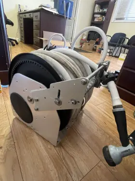 05520-12-75 Glendinning 12 Volt Retractable Water Hose Reel - Marine Rv Etc #2