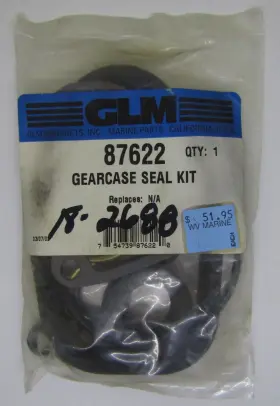 87622 Glm Marine New Parts Boat Gearcase Seal Kit Part No