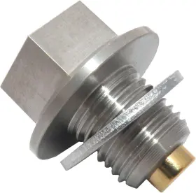 M12x1.25-ap03 Goldplug Ap-03 Made In Usa M12x1.25 Stainless Magnetic Silver