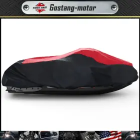 Gm1337118g Gostang Trailerable Jet Ski Cover Waterproof 600d Heavy Duty Fits From 96 Inch -102 1 Seater