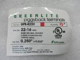 Gpb-r25v Greenlite C89 Piggyback Terminals 22-16 Awg 0.250 Inch Oem New Boat Parts #2