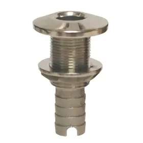 Hth-1500-s Groco Stainless Steel Hose Barb Thru-hull Fitting - 1-1/2 Inch