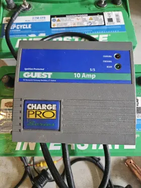 2610 Guest Charge Pro 10 A Amp Charger With Interstate 24v Trolling Motor Setup