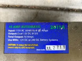 2611a Guest Marine Charge Pro 10 A Amp 3 Stage Automatic Battery Charger #2