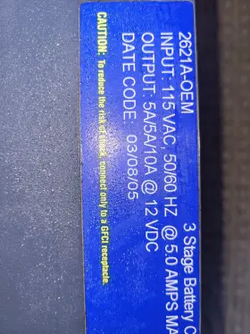 2621a-oem Guest 20 Amp 2 Bank Marine Battery Charger #2