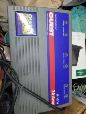 2631a Guest/marinco Pro Series 30 Amp Battery Charger Used #2