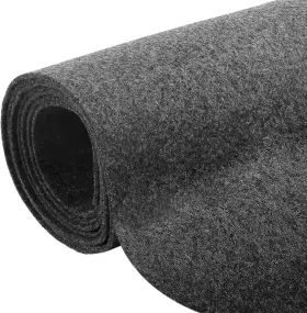 100200 Halero 78 Inch X40 Grey Underfelt Carpet For Speaker Sub Box 40 Gray