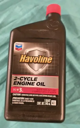 B3293d Havoline Chevron Tcw3 Oil 2 Cycle Stroke