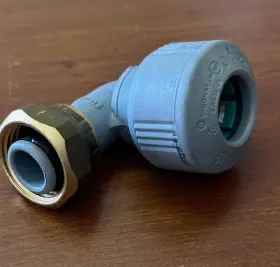 15-1bsp Hep20 Hepworth Grey Ftold Styleft 15mm To 1 Inch Bsp Elbow Adaptor