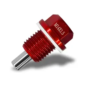 Hirificing-afys04 Hirificing Hhirificing M14 1.5 Car Magnetic Oil Drain Plug Removal Tool Red